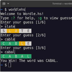 Wordle Haskell